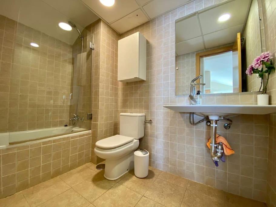 Exclusive Beachfront Penthouse Almayate Alto Esterno foto